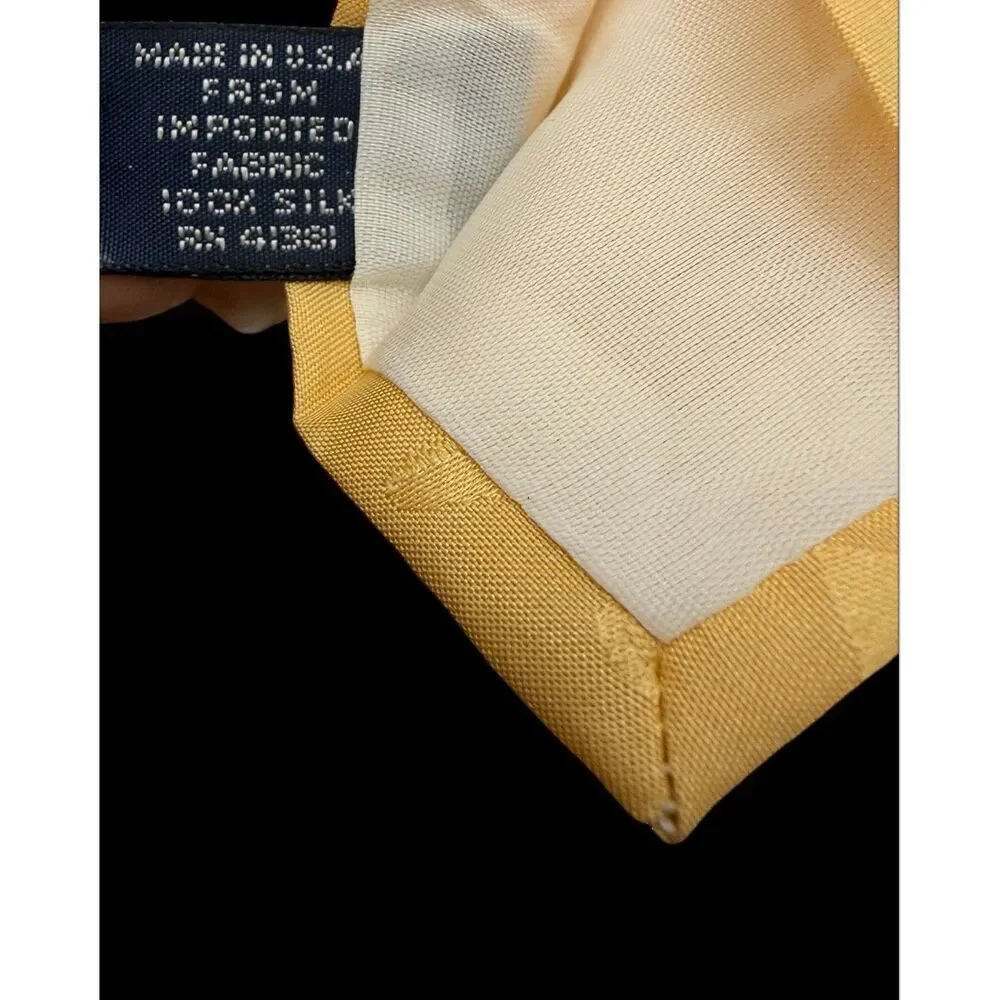 Polo Ralph Lauren Vintage Europe Ship Nautical 1991 Silk Necktie USA